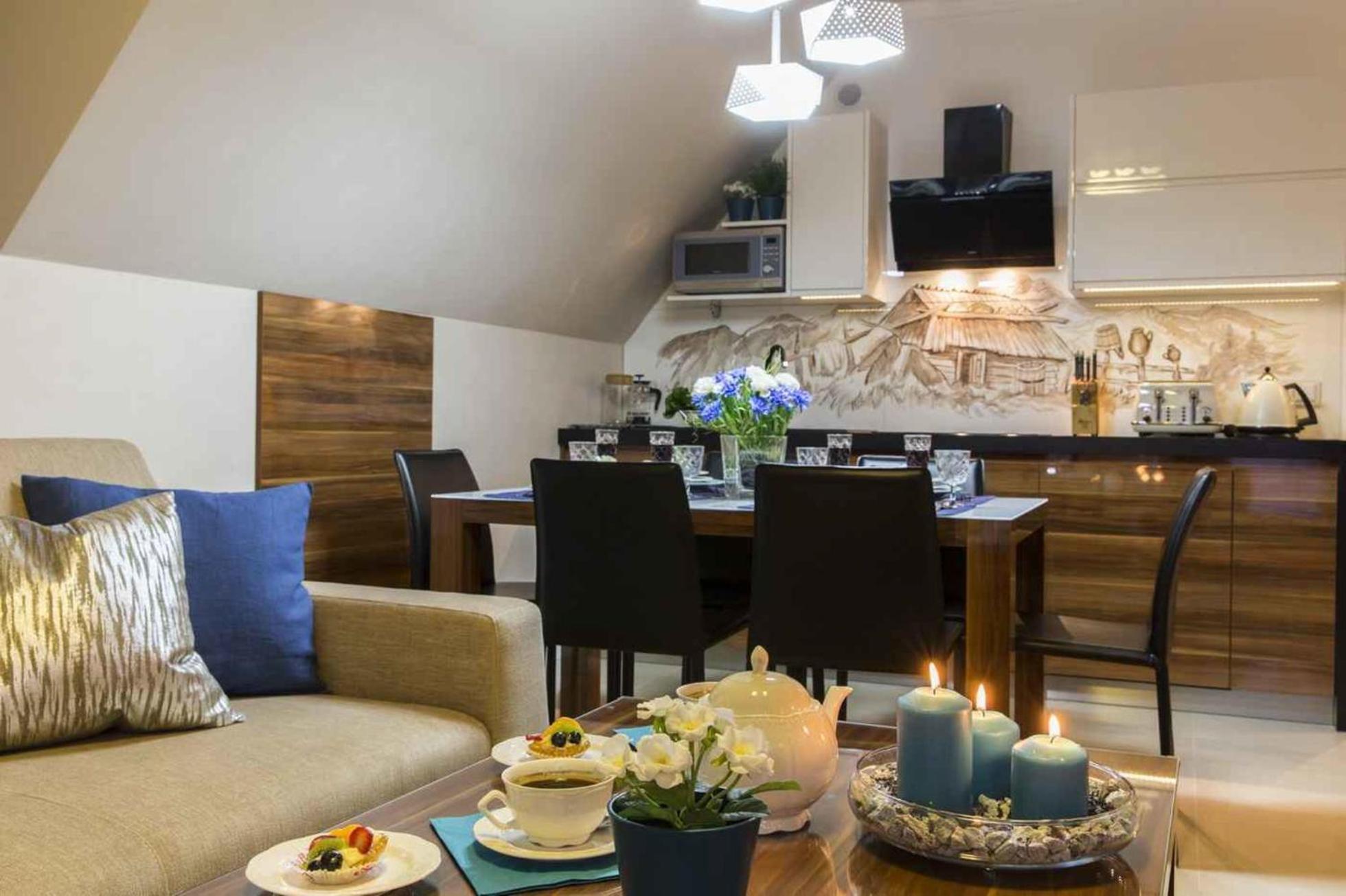 Famixdom Zakopianskie Tarasy Jacuzzi&sauna Centrum Apartment *